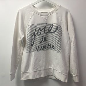Anthropologie Sweat Top